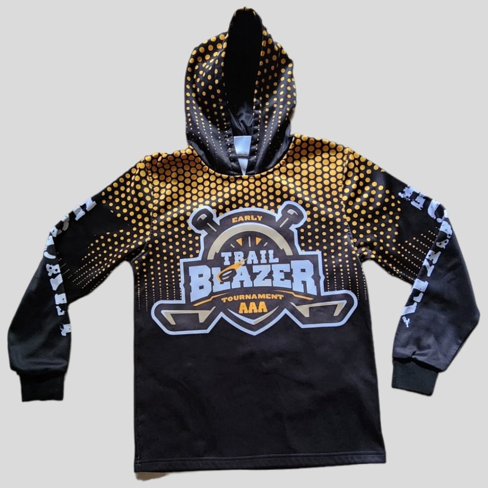 Youth XL  TRAIL BLAZER Hockey Hoodie.
